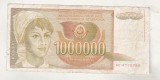 bnk bn Iugoslavia 1000000 dinari 1989 circulata