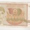 bnk bn Iugoslavia 1000000 dinari 1989 circulata