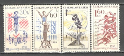 Cehoslovacia.1965 Spartachiada nationala XC.380 foto