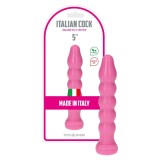 Dildo Anal Gaio, Roz, 15,5 cm x 3 cm