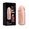 Manson Extensie Penis Realist, cu Vene Proeminente, Silicon Medical, Fara BPA, Rezistent la Apa, Ejaculare Intarziata, Flexibil, Ajustabil, Usor de Cu
