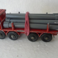 bnk jc Lesney Matchbox 10D Ergomatic Cab Pipe Truck