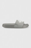 adidas Originals papuci Adilette FU7592 bărbați, culoarea gri FU7592-WHT/GRETHR