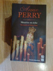 a7 Meurtre en echo - Anne Perry (carte in franceza)