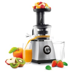 Storcator de fructe Sencor, 400 W, 800 ml, 60 rpm, filtru inox, oprire automata