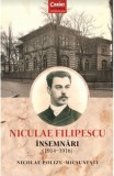 Niculae Filipescu. Insemnari (1914-1916) - Nicolae Polizu Micsunesti - Editura Corint