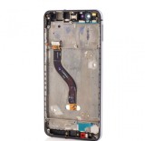 Display LCD Huawei P10 Lite Negru + Rama Originala SWAP