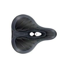 Sa ergonomica pentru bicicleta Crazylynx, 24 x 20 x 14.5 cm, spuma, piele PU, gel, negru, gri