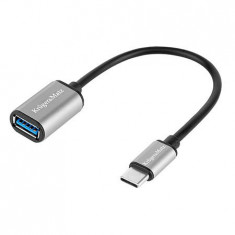 Cablu OTG USB 3.0 mama - USB tip C tata foto