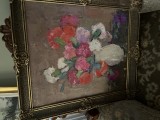 Tablou flori C. Brudascu, Pastel, Realism, ART