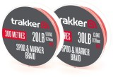 Fir Textil Trakker Spod Marker Braid, Portocaliu, 20lbs-9.07kg, 0.24mm, 300m