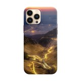 Husa compatibila cu Apple iPhone 14 Pro Max model Transfagarasan Sundown,Silicon, Tpu, Viceversa