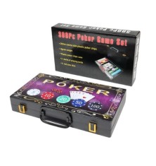 Joc Poker cu servieta din plastic inclusa, 300 jetoane