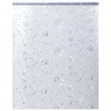 vidaXL Folie fereastră, model sablat cu floare, 45x500 cm, PVC