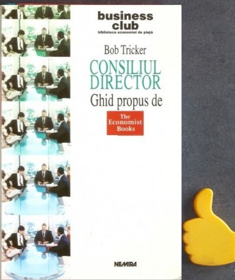 Consiliul director Ghid propus de The Economist Books Bob Tricker foto