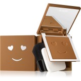Benefit Hello Happy Velvet Powder Foundation pudra compacta culoare 12 Dark Warm 7 g