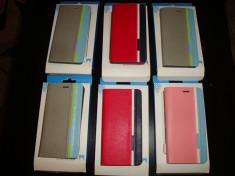 Carcasa telefon Husa tip carte 3 culori Samsung Galaxy S6 Edge G925F foto