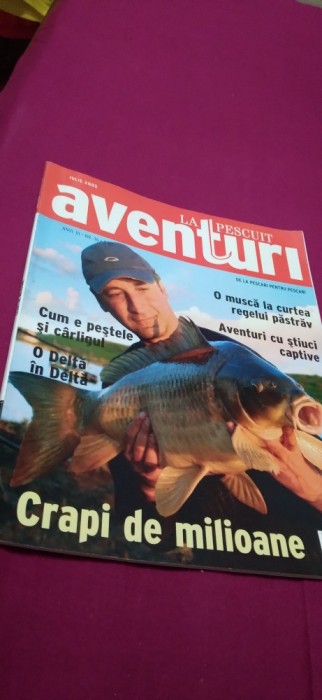 REVISTA AVENTURI LA PESCUIT NR.36 -2005