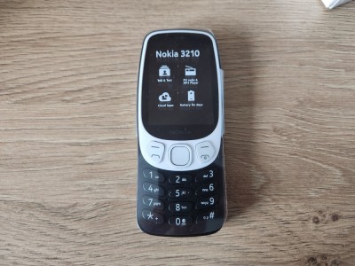 Telefon Mobil Nokia 3210 TA-1618 , Dual SIM, negru , Nou foto