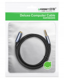 Ugreen Cablu Adaptor Mini Jack De 3,5 mm 1m Albastru AV118 40673-Ugreen