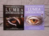 LUMEA DINOZAURILOR/ANIMALELOR ENCICLOPEDII BOGAT ILUSTRATE-DAVID BURNIE (2 VOL)