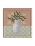 Cumpara ieftin Tablou decorativ Flowers 50x2,3x50h
