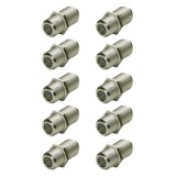 Cumpara ieftin Set 10 Conectori imbinare cablu TV F mama - F mama