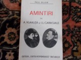 Amintiri de Vlahuta si Caragiale - P. Bujor