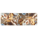 Cumpara ieftin Covor bucatarie, multicolor, 60x180 cm, lavabil, anti-alunecare