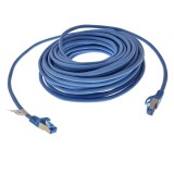 Cablu de rețea Lanberg 42722 Cat. 6A S/FTP, 15 m, 2xRJ45, albastru
