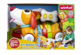 Jucarie Catelus Winfun cu Telecomanda, Educativ, Muzica, Efecte Sonore, 18 luni+