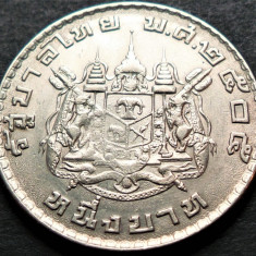 Moneda exotica 1 BAHT- THAILANDA, anul 1962 * cod 1600