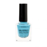 Cumpara ieftin Lac de unghii KORRES Gel Effect, 81 Oceanid, 11ml - Ulei de migdale, rezistenta 10 zile, luciu intens