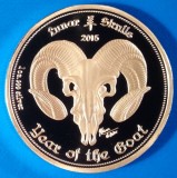 Ghana 5 cedis 2015 UNC Capra 40mm, Africa