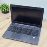 Laptop Second Hand, HP ZBOOK 15 G3 Procesor I7 6820HQ, Memorie RAM 32 GB, SSD 500 GB, Windows 10 Pro, Placa video Nvidia Quadro M1000M, Webcam, US, Ba