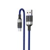Cablu transfer date si incarcare Kaku KSC-696 USB-A - USB-C 18W 2.4A 1.2m, Albastru