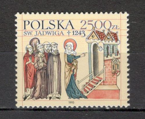 Polonia.1993 750 ani moarte Sf.Hedwig MP.278