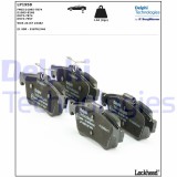 DELPHI LP1958 set placute frana,frana disc