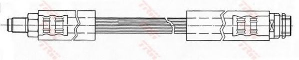 Conducta / cablu frana MERCEDES E-CLASS Combi (S210) (1996 - 2003) TRW PHB410