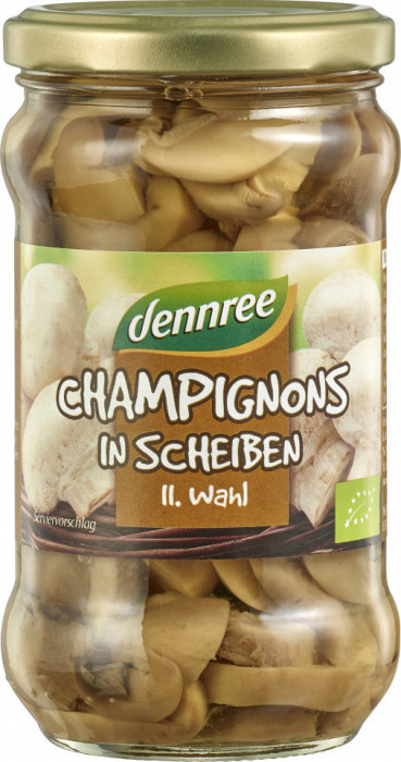 Ciuperci champignon feliate bio 280g Dennree