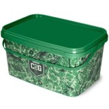 Cumpara ieftin Galeata Patrata Cu Capac Delphin Verde / C2g Camouflage, 5l