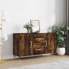 VidaXL Dulap, stejar fumuriu, 100x36x60 cm, lemn compozit 828153