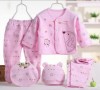 Set haine bebeluși set &icirc;mbrăcăminte bebeluși set nou-născut set bebe set complet bebe, Roz, 50