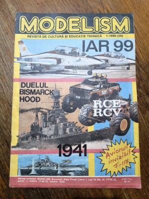 Revista Modelism nr. 1 / 1990 / C rev M1 foto