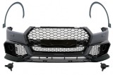 Bara fata Audi Q5 FY 2017-2020 RS Design cu grile negru lucios