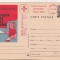 bnk cp Societatea de Cruce Rosie RSR - marca fixa - stampila ocazionala Expofil Centenar Cruce Rosie Bucuresti 1976