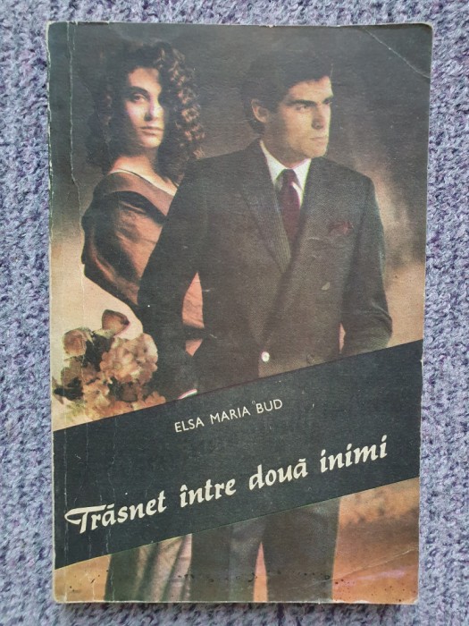Elsa Maria Bud - Trasnet intre doua inimi, 1990, 163 pag, stare buna