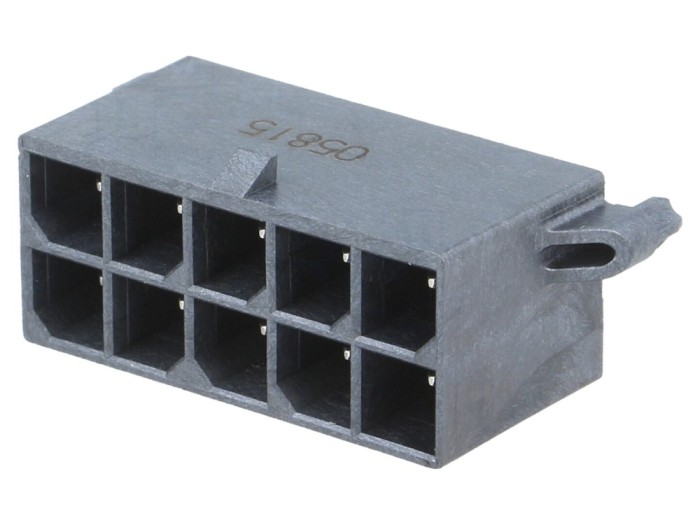 Conector cablu-placă Mega-Fit 10 pini