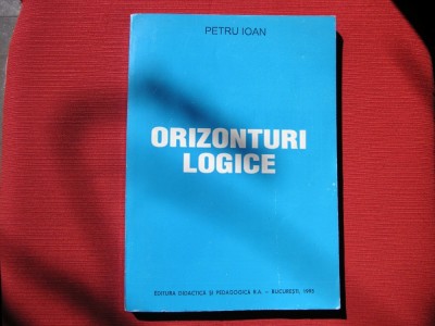 Petru Ioan - Orizonturi logice foto