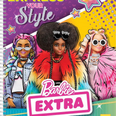 Carte de colorat cu activitati Barbie - Stilul tau PlayLearn Toys